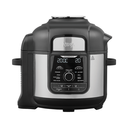 MULTICOOKER NINJA FOODI OP500EU, Putere 1760W, Capacitate 7.5L, 9 Functii de gatit, Oprire automata, Negru/Argintiu 1 MULTICOOKER NINJA FOODI OP500EU