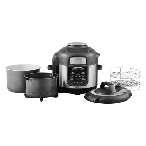 MULTICOOKER NINJA FOODI OP500EU, Putere 1760W, Capacitate 7.5L, 9 Functii de gatit, Oprire automata, Negru/Argintiu 5 MULTICOOKER NINJA FOODI OP500EU