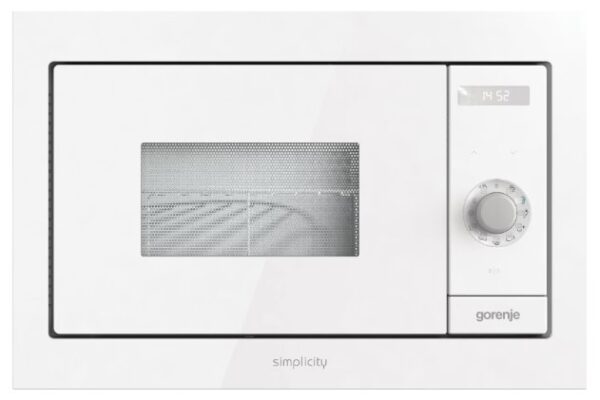 RESIGILAT - CUPTOR CU MICROUNDE INCORPORABIL GORENJE BM235SYW, Capacitate 23L, Putere 800W, Mecanic, Alb