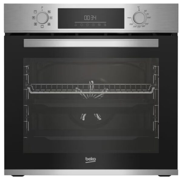 CUPTOR INCORPORABIL BEKO BBIM12300XM, Clasa A, Electric, Multifunctional, 71L, Autocuratare catalitica, AEROperfect, Multifunctional, 8 Functii, 3D Cooking, Inox