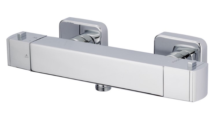 Baterie dus termostatata Teka FORMENTERA 622010200, sistem de montare pe perete, crom
