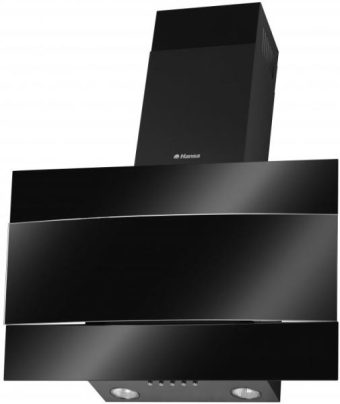 HOTA DECORATIVA HANSA OKC624SH, Latime 60cm, Putere de absorbtie 244 mc/h, Clasa E, Negru