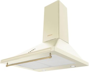 HOTA DECORATIVA HANSA OKC613RWH, Latime 60cm, Putere de absorbtie 403mc/h, 3 trepte de viteza, Alb