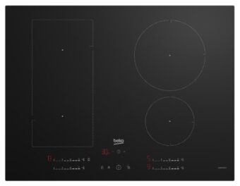PLITA INCORPORABILA BEKO HII74700UF, Inductie, IndyFlex, Latime 70cm, 4 zone de gatit, Negru