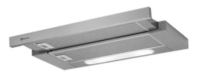 RESIGILAT - HOTA TELESCOPICA ELECTROLUX EFP60460OX, Putere de absorbtie 603 mc/h, 1 motor, 3 viteze, 60 cm, Inox