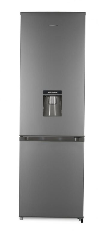 RESIGILAT - COMBINA FRIGORIFICA HEINNER HC-N268SWDF+, Clasa F, 262L, Dozator de apa, Termostat ajustabil, H 180cm, Argintiu