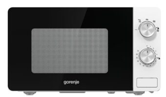 RESIGILAT - CUPTOR CU MICROUNDE GORENJE MO20E1W, Capacitate 20L, Putere 800W, Mecanic, Alb