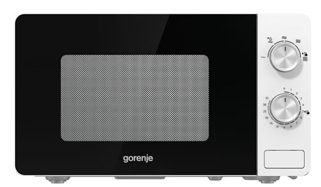 RESIGILAT - CUPTOR CU MICROUNDE GORENJE MO20E1W, Capacitate 20L, Putere 800W, Mecanic, Alb
