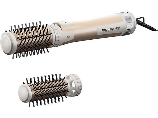 PERIE ROTATIVA ROWENTA CF9523F0, Putere 1000W, 2 trepte de temperatura, 2 perii, Auriu - imagine 2