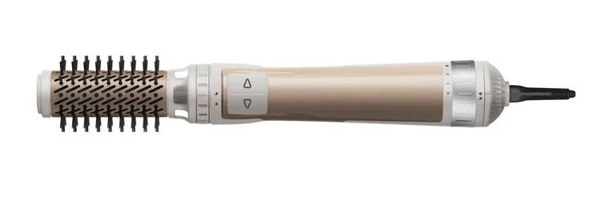 PERIE ROTATIVA ROWENTA CF9523F0, Putere 1000W, 2 trepte de temperatura, 2 perii, Auriu