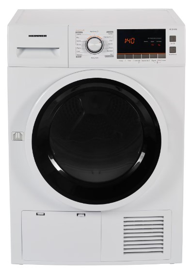 RESIGILAT – Uscator de rufe Heinner HCD-80B, Condensare, 8KG, 16 programe, Clasa B, Alb