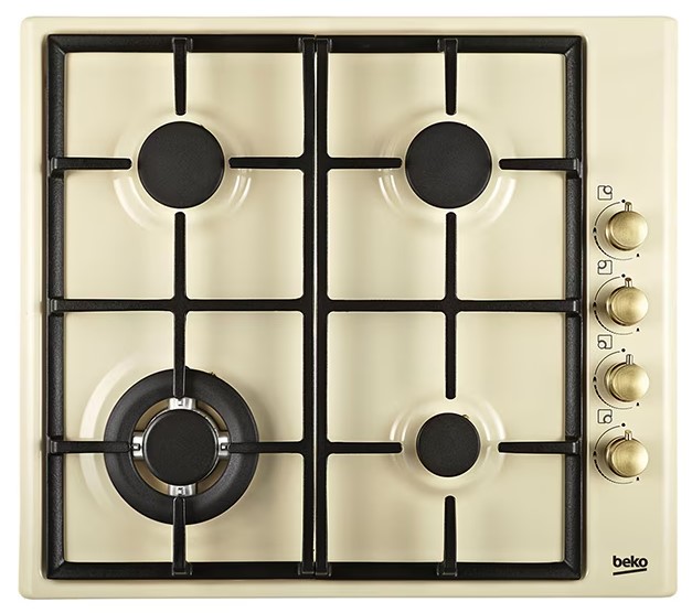RESIGILAT - Plita incorporabila BEKO HIZG64125SCR, Gaz, 4 arzatoare, Wok, Crem 1 RESIGILAT - Plita incorporabila BEKO HIZG64125SCR, Gaz, 4 arzatoare, Wok, Crem