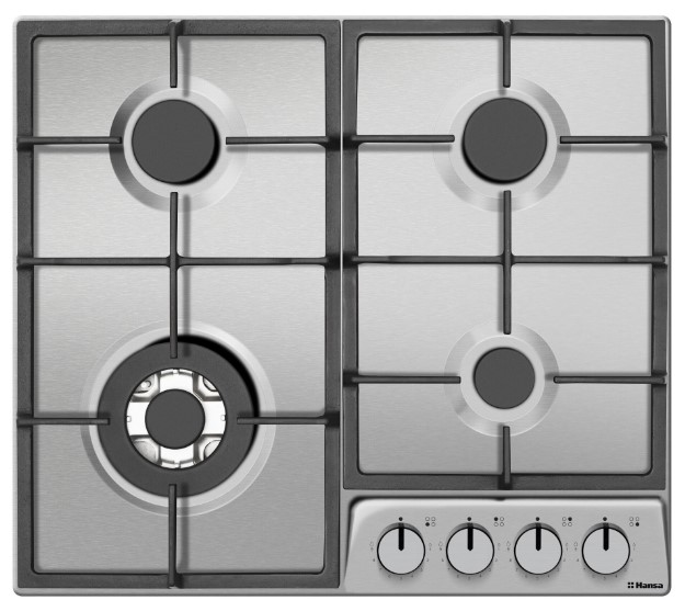 RESIGILAT - Plita incorporabila Hansa Integra BHGI631542, Gaz, 4 Arzatoare, Aprindere electrica, Gratare fonta, Inox 1 RESIGILAT - Plita incorporabila Hansa Integra BHGI631542, Gaz, 4 Arzatoare, Aprindere electrica, Gratare fonta, Inox