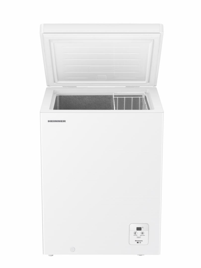 Lada frigorifica Heinner HCF-HS141INVE++, Clasa E, Capacitate 141L, Motor Inverter, Rezistenta la frig, Alb 5 LADA FRIGORIFICA HEINNER HCF-HS141INVE++