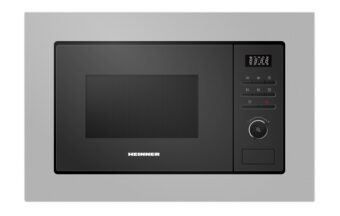 CUPTOR CU MICROUNDE INCORPORABIL HEINNER HMW-MD20BISS, Putere 1000W, Capacitate 20L, Control digital, Inox