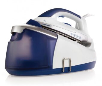 STATIE DE CALCAT HEINNER HIS-D2403BL, Putere 2400W (1600W boiler + 800W fier), Presiune 3.5 bar, Capacitate 1.2L, Abur ajustabil, Alb/Albastru