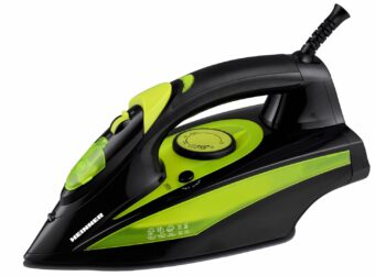 Fier de calcat Heinner Perform XI-6060-GR, 2400W, Talpa ceramica, Termostat reglabil, Verde