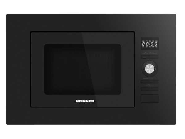 CUPTOR CU MICROUNDE INCORPORABIL HEINNER HMW-MDBI20GDBK, Putere 800W, Capacitate 20L, Grill, Control digital, Negru