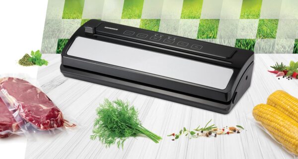 APARAT DE VIDAT HEINNER HAV-E110SS, Putere 110W, Vidare umeda /uscata, Cutter incorporat, Capacitate vidare: 10L/min, Negru - imagine 4