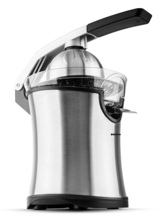 STORCATOR DE CITRICE HEINNER AREN HCP-160SS, Putere 160W, 2 conuri, Filtru inox, Maner cu aluminiu turnat, Inox