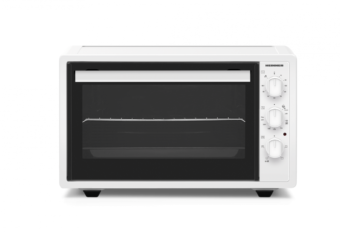 CUPTOR ELECTRIC HEINNER HCE-S37WH, 1650W, Capacitate 37L, 4 functii de gatire, Timer, Grill, Alb