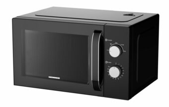 CUPTOR CU MICROUNDE HEINNER HMW-M2535BK, Putere 850W, Capacitate 25L, Control mecanic, Timer, Negru