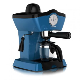 Espressor Heinner Charm HEM-200BL, Putere 800W, 250ml, 3.5 bar, albastru