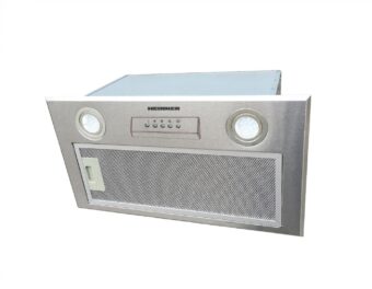 HOTA INCORPORABILA HEINNER HBIH-MD600IX, Capacitate absorbtie 610m3/h, 3 trepte de viteza, 1 motor, Lumina LED, 1 filtru aluminiu, Inox