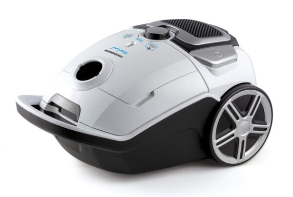 ASPIRATOR CU SAC HEINNER HVC-M700WH, Putere 700W, Filtru HEPA 12, Perie ECO, Sac textil 3L, Tub din metal, Viteza variabila, Alb - imagine 2