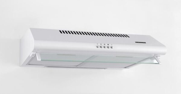 HOTA TRADITIONALA HEINNER CH-400, Latime 60cm, Putere de absorbtie 326.4 mc/h, 2 motoare, Alb