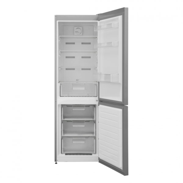 COMBINA FRIGORIFICA HEINNER HCNF-V291SE++, Clasa E, 294L, No Frost Multicooling, Freezer Shield, Functie ECO, H 186cm, Argintiu - imagine 2