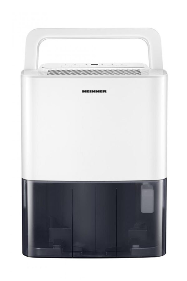 DEZUMIDIFICATOR HEINNER HDU-M10, 10L/24h, Control electronic, Timer 24h, Rezervor 2.1L, Maner, Alb - imagine 3