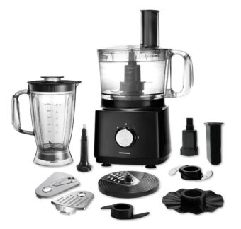 ROBOT DE BUCATARIE HEINNER HFP-750BK, Putere 750W, Bol 1.2L, Blender 1.8L, 4 discuri, Negru