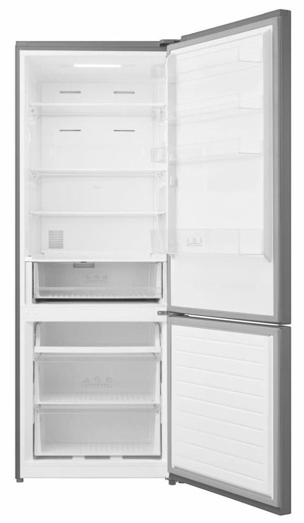 COMBINA FRIGORIFICA HEINNER HCNF-M435INVXE++, Clasa E, No Frost, 435L, Compresor Inverter, Display Touch, Lumina LED, Aspect Inox - imagine 2