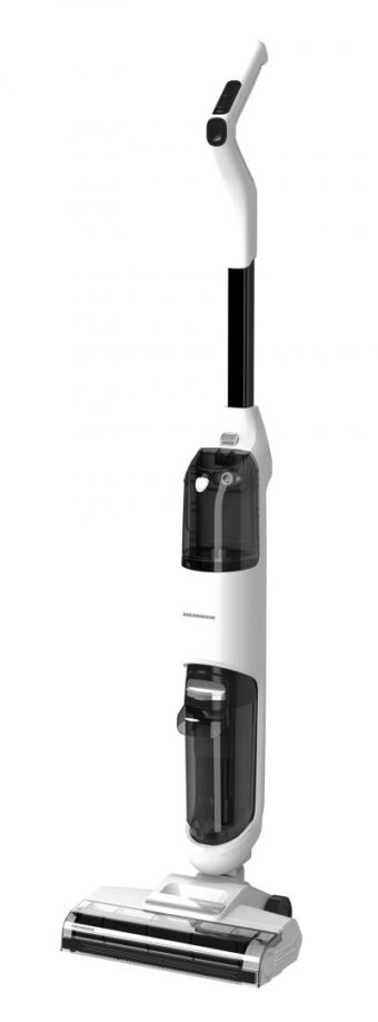 ASPIRATOR VERTICAL CU FUNCTIE MOP 3 in 1 HEINNER ONE4FLOOR, Putere 180W, 2 viteze, Autonomie 35min, 2 recipiente apa (curata/colectare), Alb