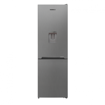 COMBINA FRIGORIFICA HEINNER HCNF-V291XWDE++, Clasa E, 294L, No Frost, Display interior, Dozator apa, Freezer Shield, Iluminare LED, Control electronic, H 186 cm, Aspect inox