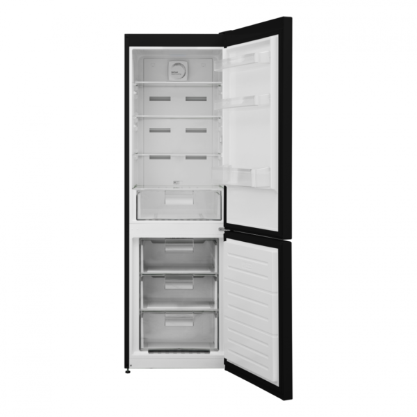COMBINA FRIGORIFICA HEINNER HCNF-V291BKE++, Clasa E, 294L, No Frost, Display interior, Freezer Shield, Iluminare LED, Control electronic, H 186cm, Negru - imagine 2