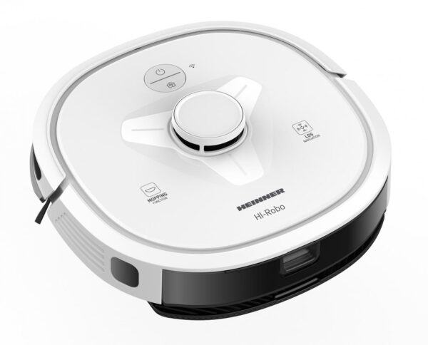 ASPIRATOR ROBOT HEINNER HI-Robo HRVC-M33WH, WI-FI, Aspirator si mop, 14.4V/3350mAh, Putere aspirare 2000Pa, Motor BLDC, Navigatie LDS, Alb - imagine 4