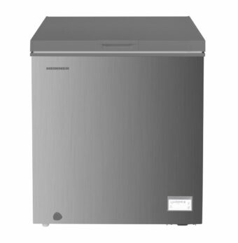 LADA FRIGORIFICA HEINNER HCF-HM145CSE++, Clasa E, 142L, Convertibila Frigider/Congelator, Control electronic, Argintiu
