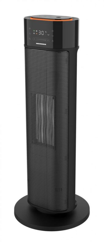 RADIATOR CERAMIC CU UMIDIFICARE HEINNER HCH-LH2000BK, 2000W, Functie umidificare, Display LED, Control touch, Telecomanda, Negru