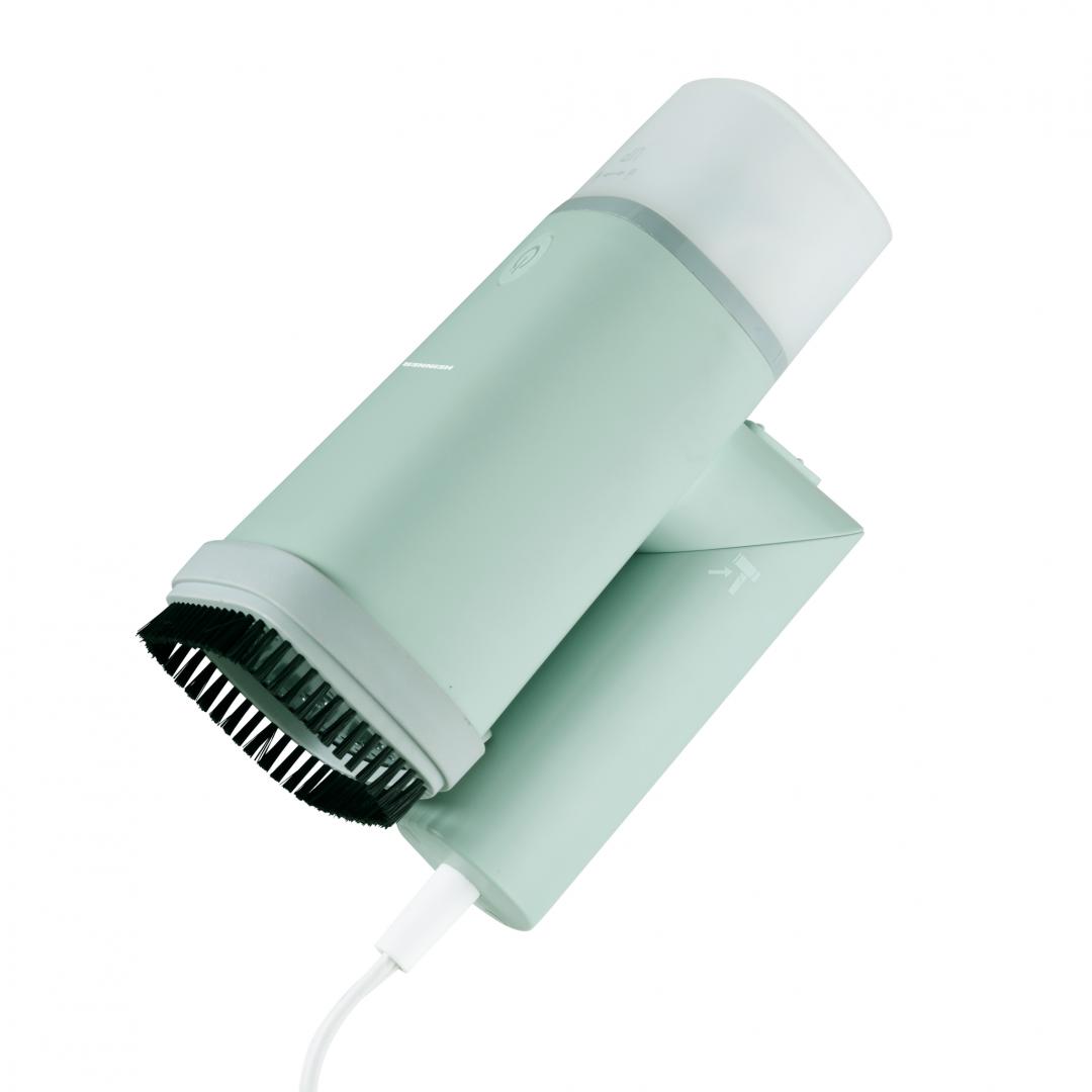 APARAT DE CALCAT VERTICAL HEINNER HGS-1500GR, Putere 1300-1500W, Talpa ceramica, Rezervor apa detasabil, Maner pliabil, Verde 2 APARAT DE CALCAT VERTICAL HEINNER HGS-1500GR, Putere 1300-1500W, Talpa ceramica, Rezervor apa detasabil, Maner pliabil, Verde - imagine 2