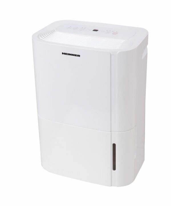 DEZUMIDIFICATOR HEINNER HDU-M20, Capacitate 20L/24h, Control electronic, Super ionizare, Auto-restart, Timer 24h, Rezervor 3L, Alb - imagine 3