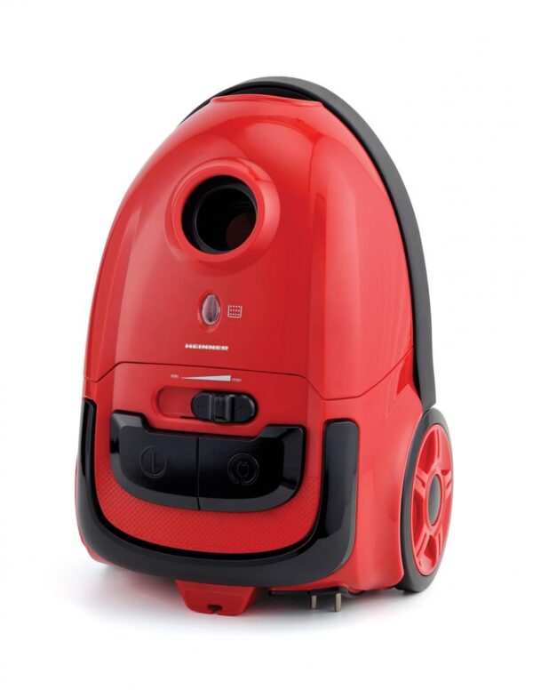 ASPIRATOR CU SAC HEINNER HVC-VB750RD, Putere 750W, Sac textil 1.6L, Control variabil al puterii, Rosu - imagine 2