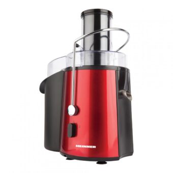 STORCATOR DE FRUCTE HEINNER XF-1000RD, Putere 1000W, Recipient suc 1L, Recipient pulpa 2L, Rosu metalic