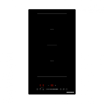 PLITA INCORPORABILA HEINNER HBHI-M2ZB1FXTC, Inductie, 2 zone de gatit, Latime 30cm, Bridge, Boost, Control Touch, Timer, Sticla neagra