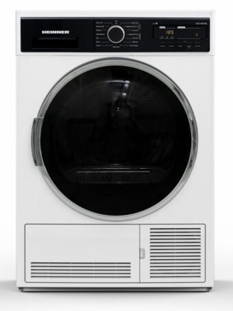 RESIGILAT - USCATOR DE RUFE HEINNER HCD-V804B, Condensare, Clasa B, 8 kg, 15 Programe, Display LED, Baby Care, Alb