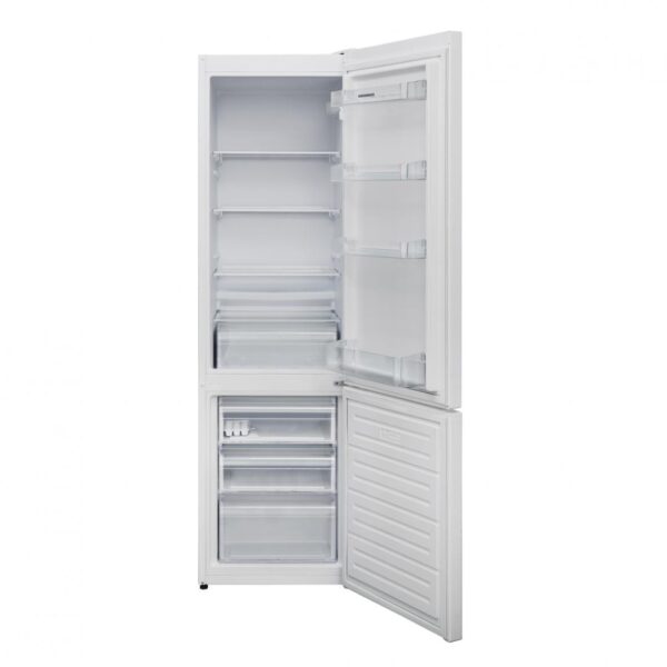 COMBINA FRIGORIFICA HEINNER HC-V288E++, Clasa E, 288L, Less Frost, Iluminare LED, Control mecanic, H 180cm, Alb - imagine 2