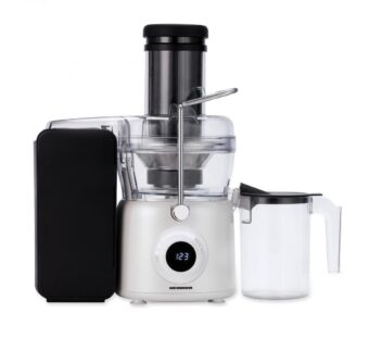 STORCATOR DE FRUCTE HEINNER PEARLWHITE HSF-K1000DCWP, Putere 1000W, Motor DC, Viteza variabila, Recipient pulpa 1L, Filtru inox, Alb perlat