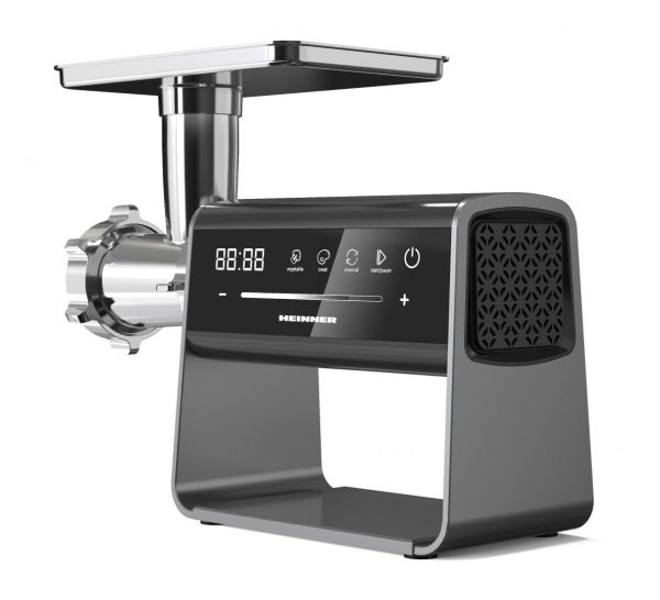 MASINA DE TOCAT HEINNER EXQUISITEFORCE HMG-DIS2500, Putere 2500W, Motor DC, Control Touch, Accesoriu Rosii, Kibbe, Carnati, Inox - imagine 2