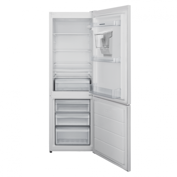 COMBINA FRIGORIFICA HEINNER HC-V2701WDE++, Clasa E, 268L, Less Frost, Dozator apa, Control mecanic, H 170cm, Alb - imagine 2